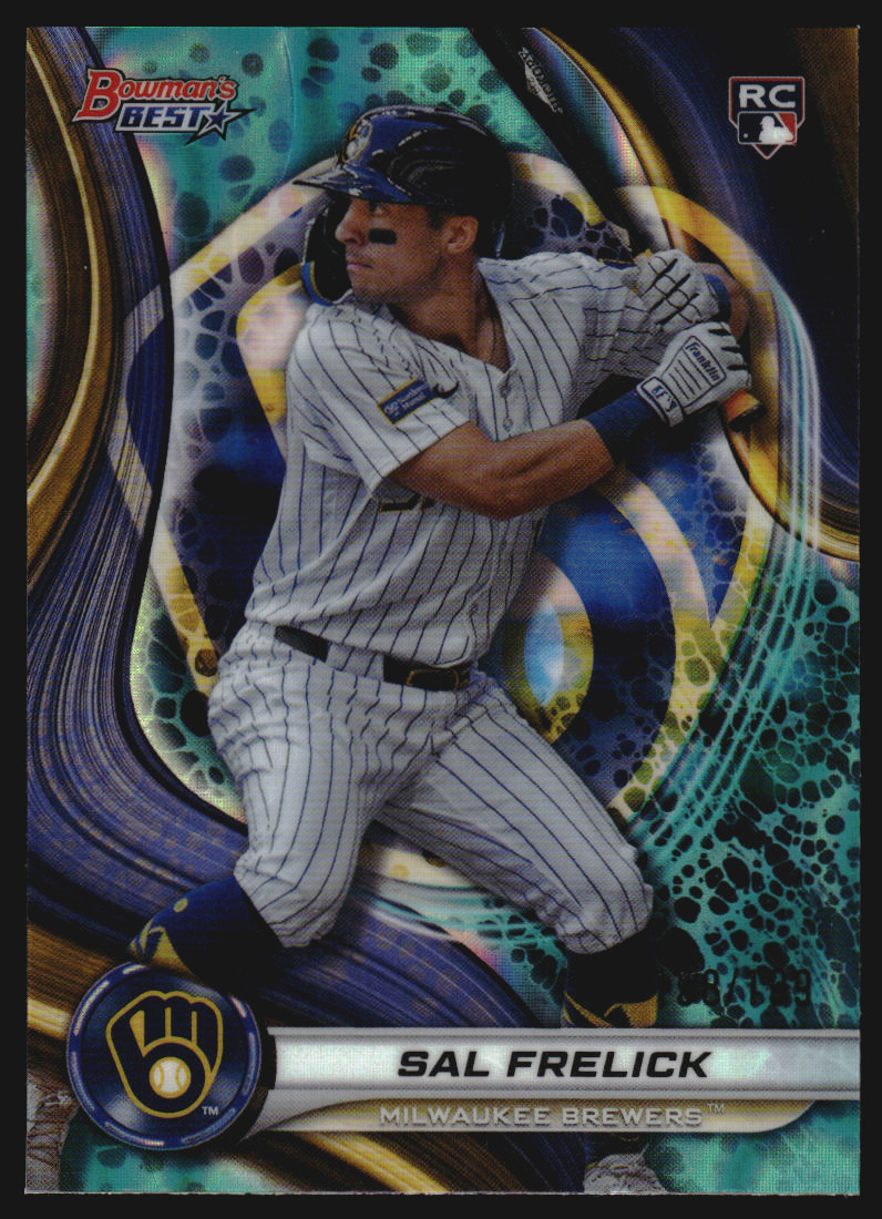 2024 Bowman's Best Aqua Lava Refractors #37 Sal Frelick /199