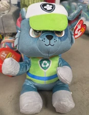 TY Benie Babies- Rocky from Paw Patrol