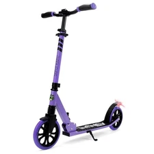 SereneLife Lightweight & Foldable Kick Scooter-Adjustable for Teens,Adult-Purple