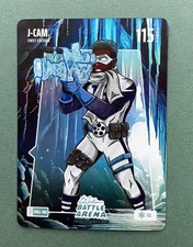 2026 Bo Jackson Battle Arena J-Cam Ice Battlefoil Junior Caminero #Chill-100