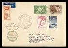 DR WHO 1952 FINLAND FDC OLYMPICS SPORTS SEMI POST COMBO M82650