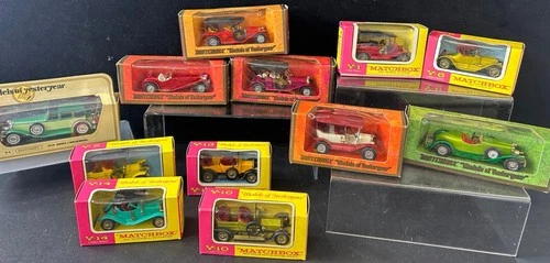 Matchbox Models of Yesteryear Diecast Vintage Cars  x 12 - Z#1008