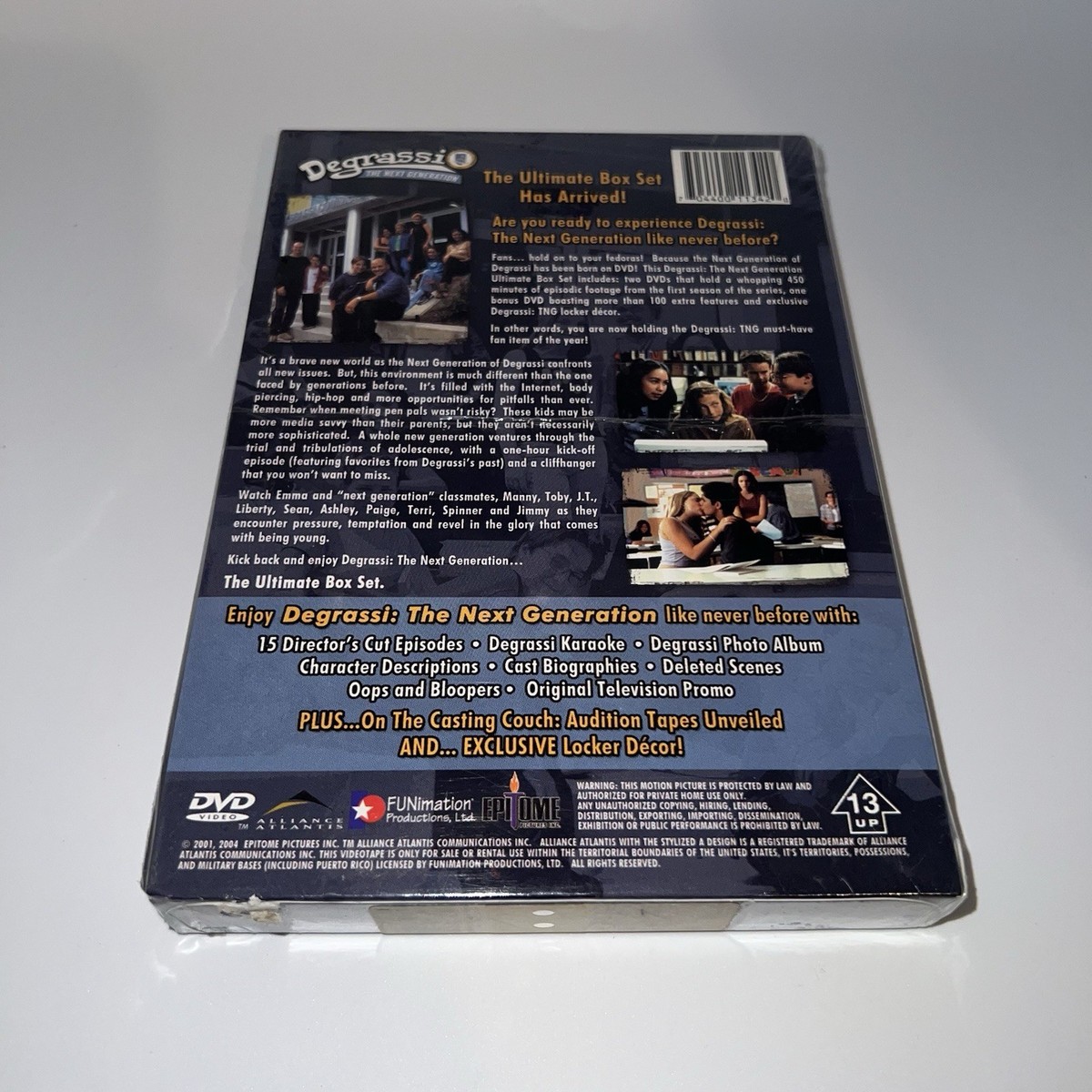 Degrassi: The Next Generation - Season 1 (DVD, 2004, Boxed Set