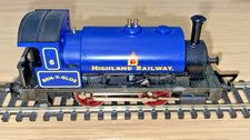 HORNBY LOCO OO GAUGE R072 PUG 0-4-0ST No6 HIGHLAND RAIL 'BEN Y GLOE' UNBOXED