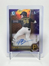 2022 Bowman Chrome Draft Pick Jack Brannigan #CDA-JBN Refractor /250 Auto RC