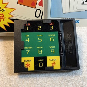 Ken Uston Poker & Blackjack Colecovision Coleco 1982 CIB Tested Works Moreinstor