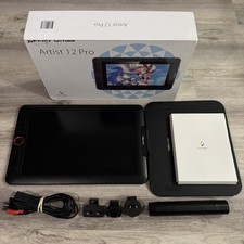 XP-Pen Artist 12 Pro Graphics Tablet and Pen Set with Box Tested