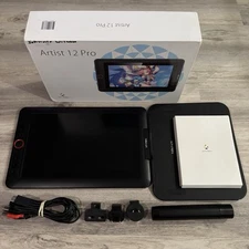 XP-Pen Artist 12 Pro Graphics Tablet and Pen Set with Box Tested