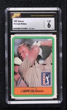 1981 Donruss Golf Stars Jack Nicklaus #13 CSG 6 0cc8