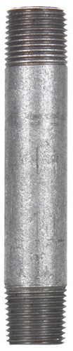 Anvil 8700149407 Galvanized Steel Pipe Fitting Nipple 1/2 NPT Male x 4-1/2 in.
