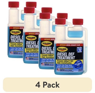 (4 pack) Rislone Diesel DEF Treatment 4780 Diesel Exhaust Fluid, Diesel Vehicles