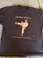 Jason Isbell Fightin&rsquo; Off Haters Reprinted Black T Shirt Full Size S-5XL