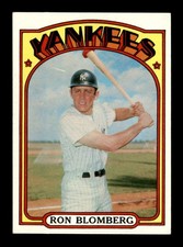 1972 Topps #203 Ron Blomberg RC EX/EX+ X3701900