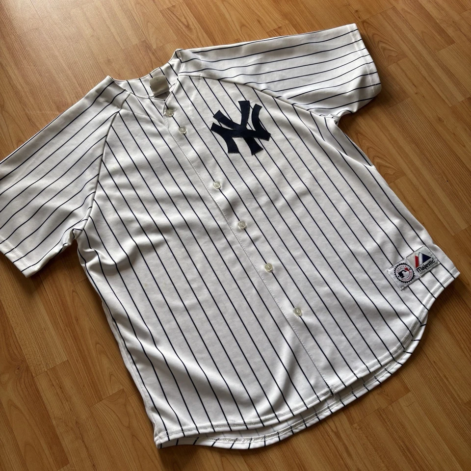 Camiseta Majestuosa Vintage Años 90 New York Yankees Alex Rodríguez #13 ¡Talla XL! USA Foto 3 de 4