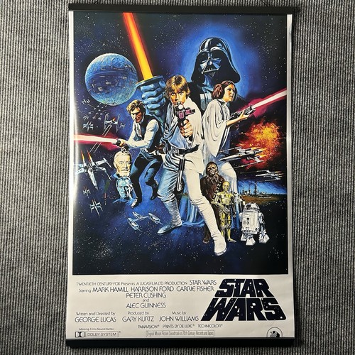New Star Wars Movie Poster Episode IV A New Hope 24x36 Sealed - Picture 2 of 8
