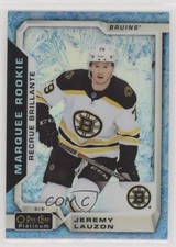 2018 O-Pee-Chee Platinum Marquee Rookies Arctic Freeze 60/79 Jeremy Lauzon g8v