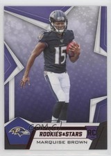 2019 Panini Rookies & Stars Rookies Red Marquise Brown #114 0kb5