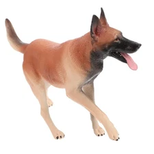 Toyvian Dog Figurine Realistic Standing Decorative Statue for and Girls for T...