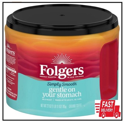Folgers Simply Smooth Ground Coffee 27 Ounce