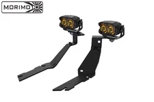 Morimoto 2Banger HXB Yellow SAE Wide A-Pillar Light Kit For 2019+ Ram 2500/3500