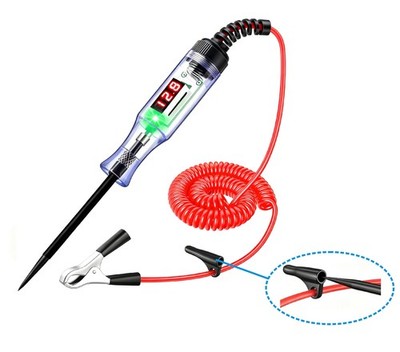 Test Light Automotive 3-80V DC,Digital LED Power Tools with Voltage Display,B...