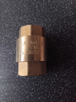 Maestrini Messing Inline Feder Rückschlagventil (3/4'' BSP Innengewinde)