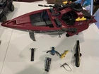 1985 GI Joe Cobra Moray Hydrofoil w/ Lamprey Figure Incomplete Hasbro VTG