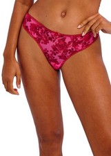 FREYA ROSE BLOSSOM RED ROSE THONG SIZE UK M / AU 12