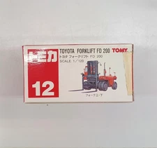 Tomica Toyota Forklift Fd 200 Tommy Ijs93