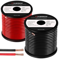 VIABRICO 0 Gauge Wire, 1/0 Battery Cable for Automotive Power/Ground, Battery Ca