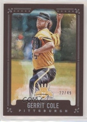 2017 Panini Diamond Kings SP Brown Framed 22/49 Gerrit Cole #109 0m9o