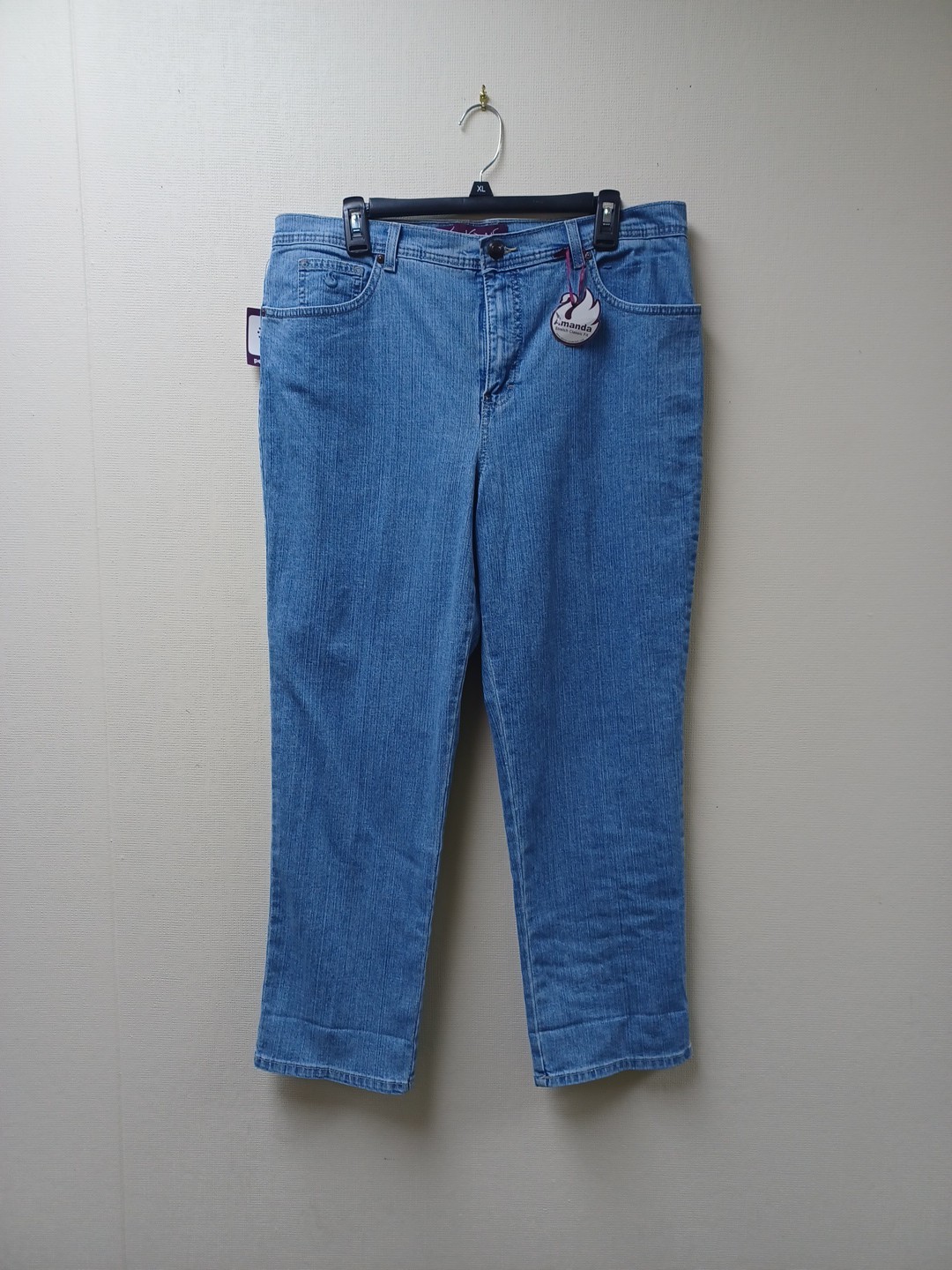NWT Gloria Vanderbilt Amanda Classic Fit 16P Petite Stretch 