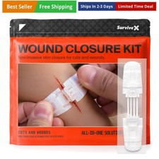 Zip Stitch Wound Closure Strips - Repair Wounds Without Stitches - Zipstitch ...