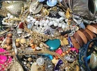 3 Lbs. Vintage to Modern Costume Jewelry Junk Tangled Estate Craft Lot