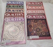 Quilters Newsletter Magazine Mixed Lot Of 9 Years 1994 and 1995 M1 