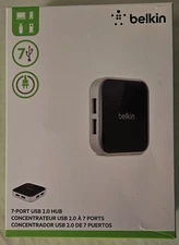 Belkin International Inc F4U020Tt Usb 2.0 4-Port Hub Unsealed Unused New