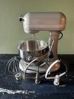 KitchenAid Pro 600, 6 Qt, 575W Mixer, Nickel Pearl, *READ DESC*