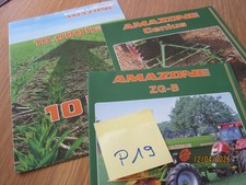 3 Prospekte Amazone ZG-B, Cenius + Angebote (P19)