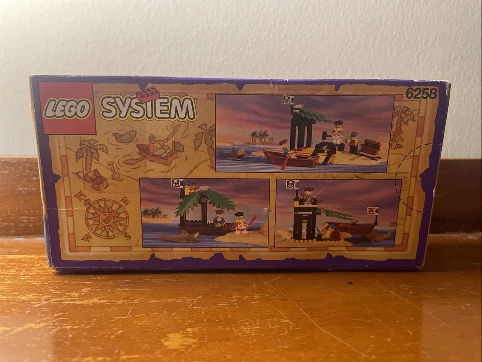 Vintage 1992 Lego #6258 Smuggler's Shanty / NEW & SEALED/ Damage On Box - Image 3 of 4