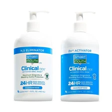 Activated Mouthwash for Gum Health 12-Hour Fresh Breath Clean Mint 32 fl oz