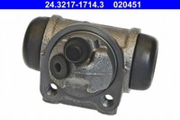 Radbremszylinder ATE 24.3217-1714.3 FüR City Smart 450 Grauguss S1CLA1 341 331