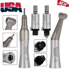 Dental Slow Low Speed Contra Angle/Straight Nose/Air Motor Handpiece 2/4Holes FX