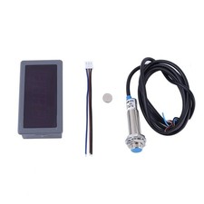 AC 110V 220V Digital LED Tachometer 4-Bit RPM Speed Meter with Proximity Sensor