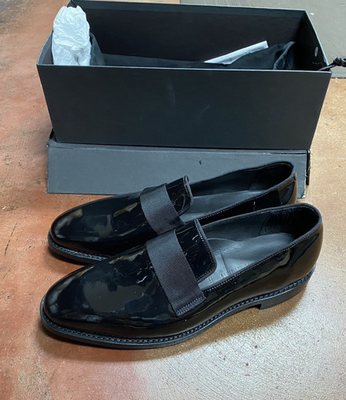 Allen Edmonds James Patent Leather Loafers Black (( Size 11  display picture 2