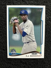 C.J. EDWARDS 2014 Topps Pro Debut #141 Daytona Cubs (Buy 10 get 10 Free)