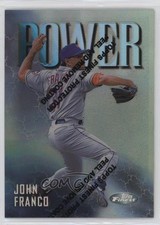 1997 Topps Finest Uncommon - Silver Refractor John Franco #288 k4s