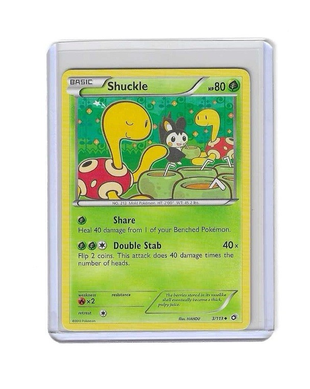 Pokemon Legendary Treasures Shuckle 3/113