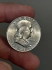 1962- D Franklin Half Dollar BU