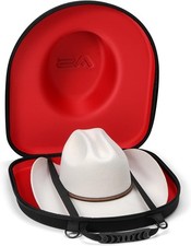 Cowboy Hat Box Travel-Crush Proof Hat Travel Case Cowboy Hats Holder Storage Box