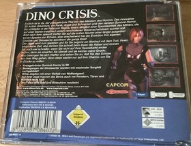 Sega Dreamcast Spiel : Dino Crisis - OVP/PAL - Mit Spielanleitung - 2000